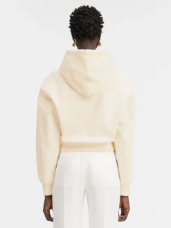 Sale Jacquemus De Gros Grain hoodie LightBeige
