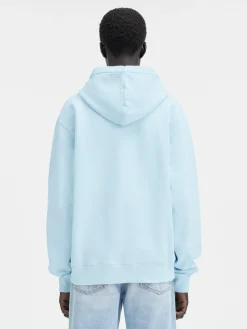 New Jacquemus De Gros Grain hoodie LightBlue