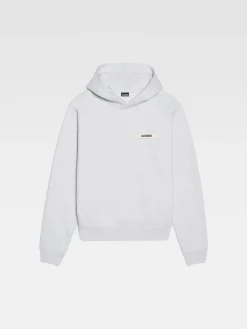 Outlet Jacquemus De Gros Grain hoodie Grey
