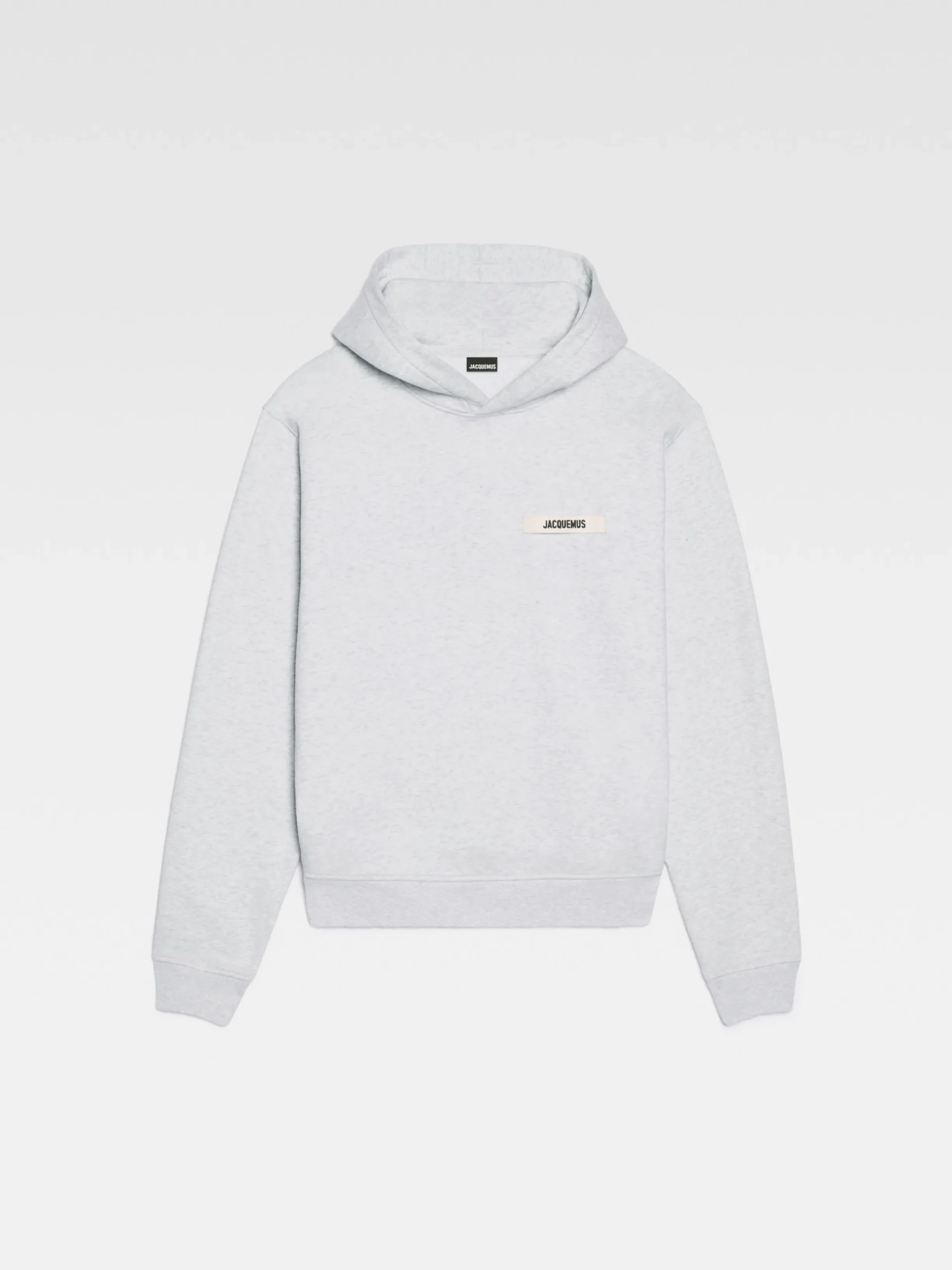 Outlet Jacquemus De Gros Grain hoodie Grey
