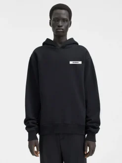Online Jacquemus De Gros Grain hoodie Black