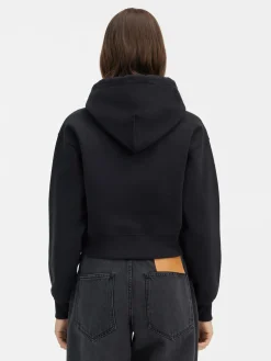 Fashion Jacquemus De Gros Grain hoodie Black