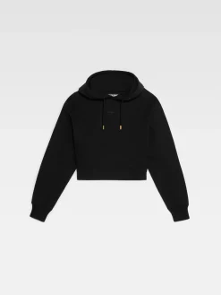 Fashion Jacquemus De Gros Grain hoodie Black