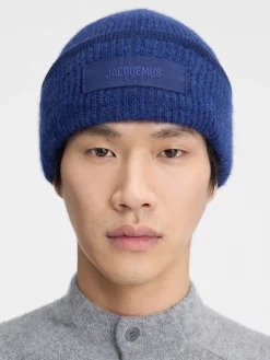 Online Jacquemus De Gros Grain muts Navy