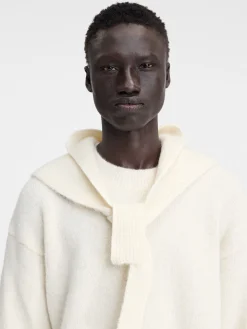 Outlet Jacquemus De Gros Grain sjaal Off-White