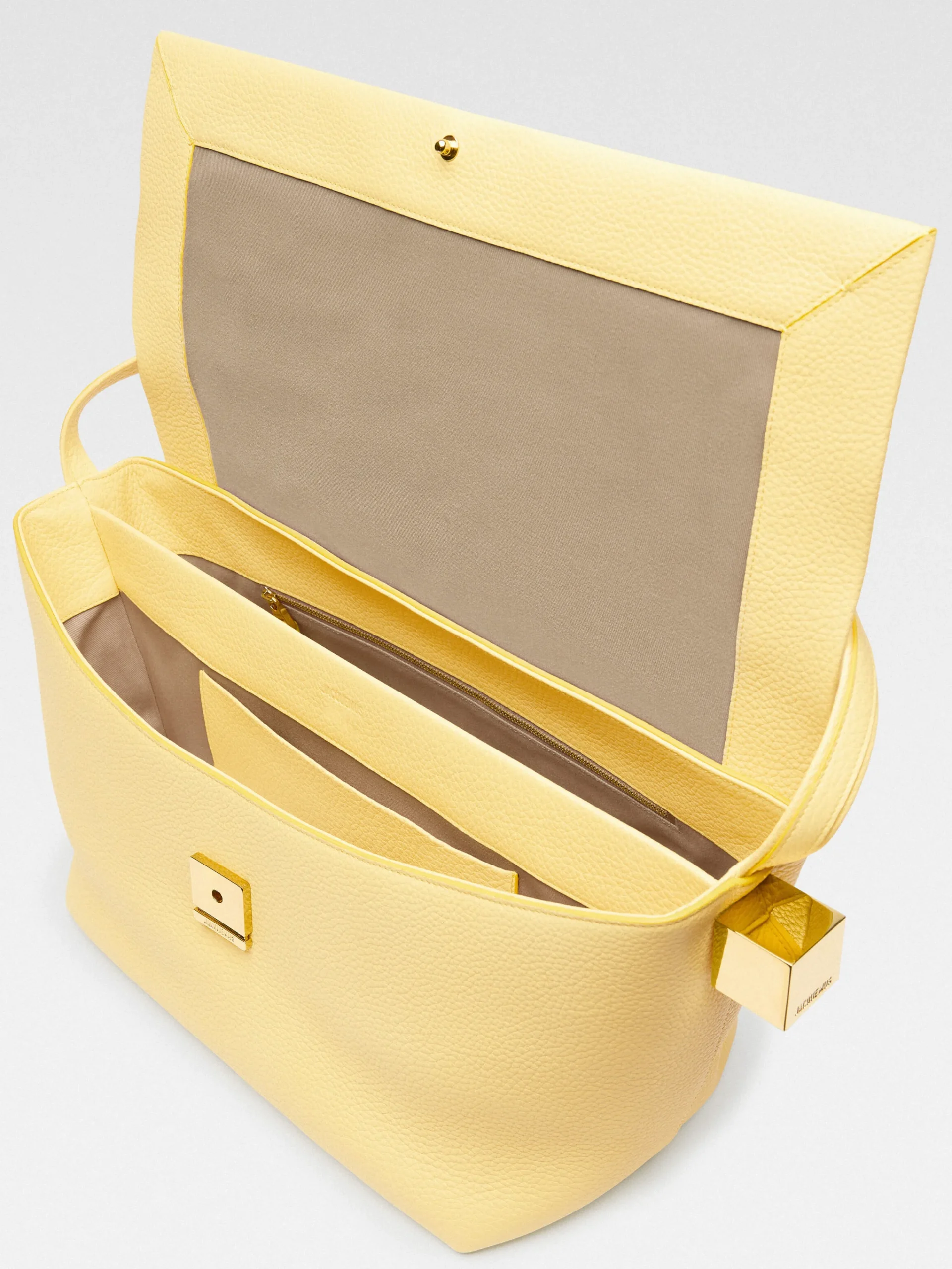 Best Jacquemus De grote Rond Carré LightYellow