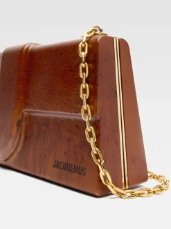 Sale Jacquemus De houten Bambino Brown