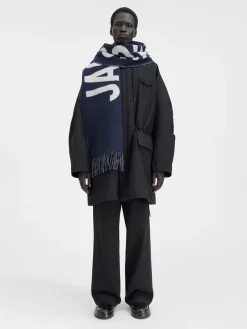 Hot Jacquemus De sjaal Navy