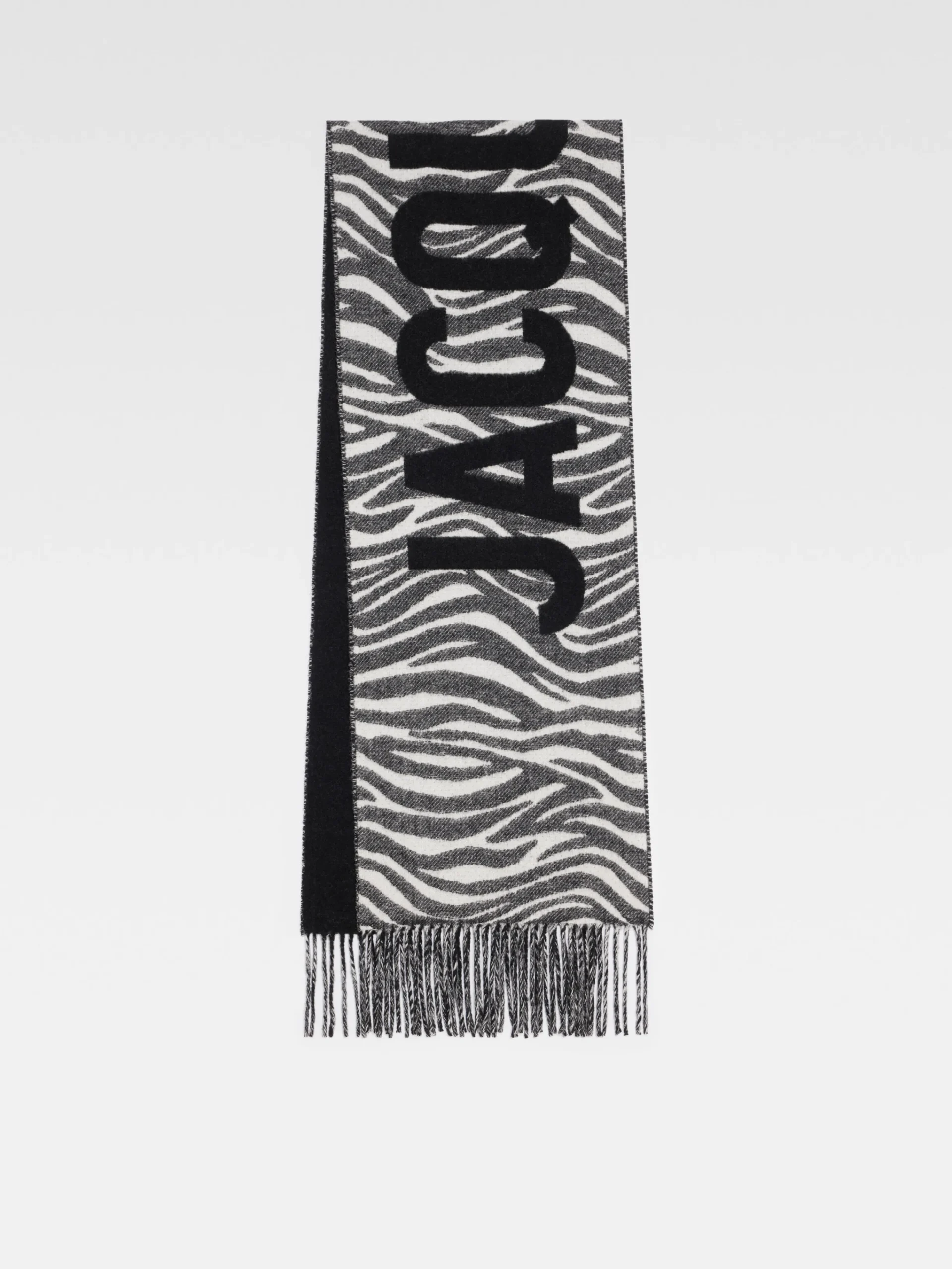 Hot Jacquemus De sjaal Black&WhiteZebra