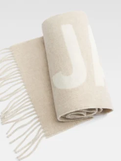 New Jacquemus De sjaal Multi-Beige