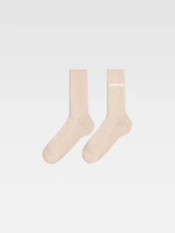 Clearance Jacquemus De sokken LightBeige