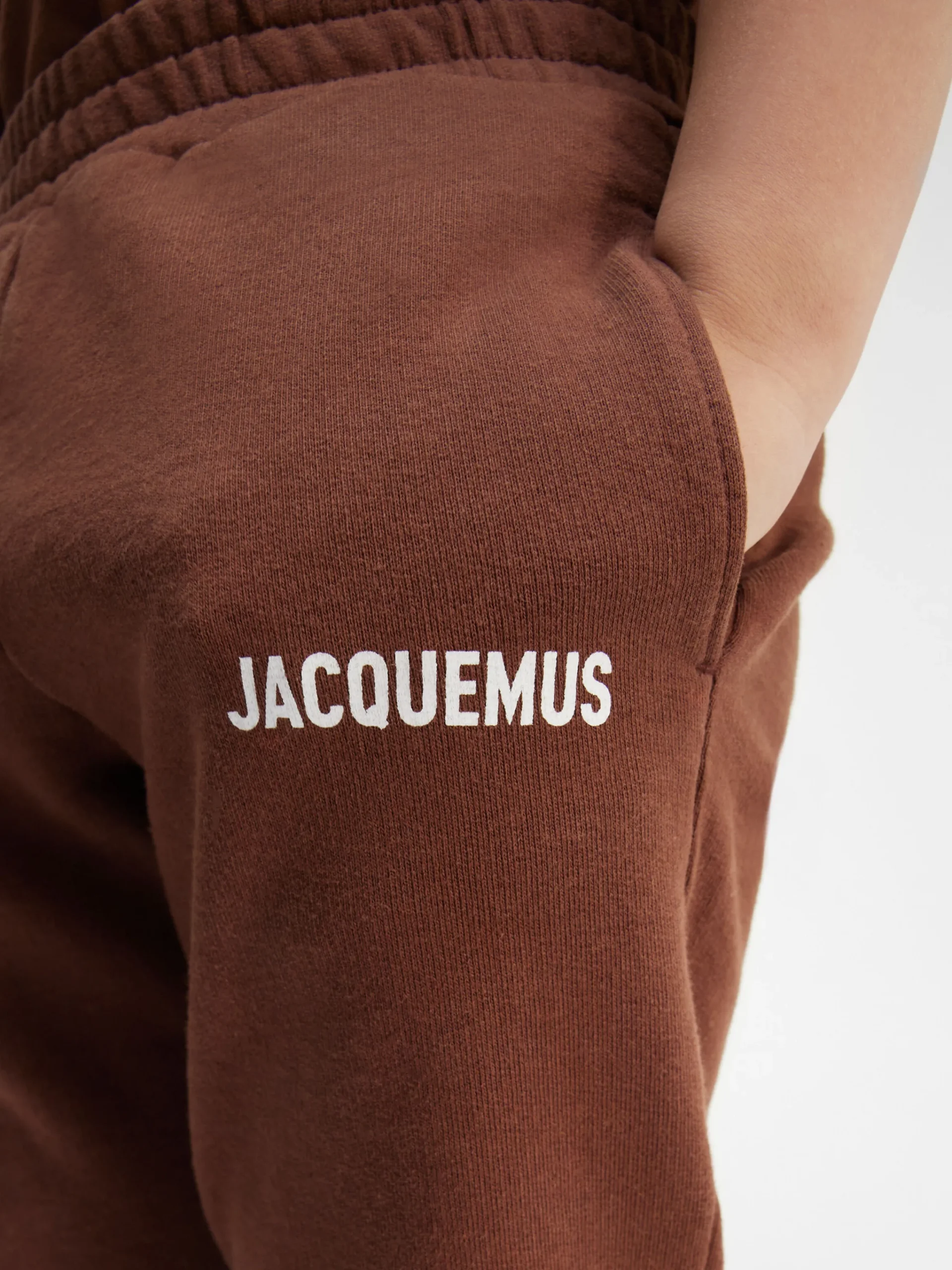 New Jacquemus De trainingsbroek voor kinderen DarkBrown