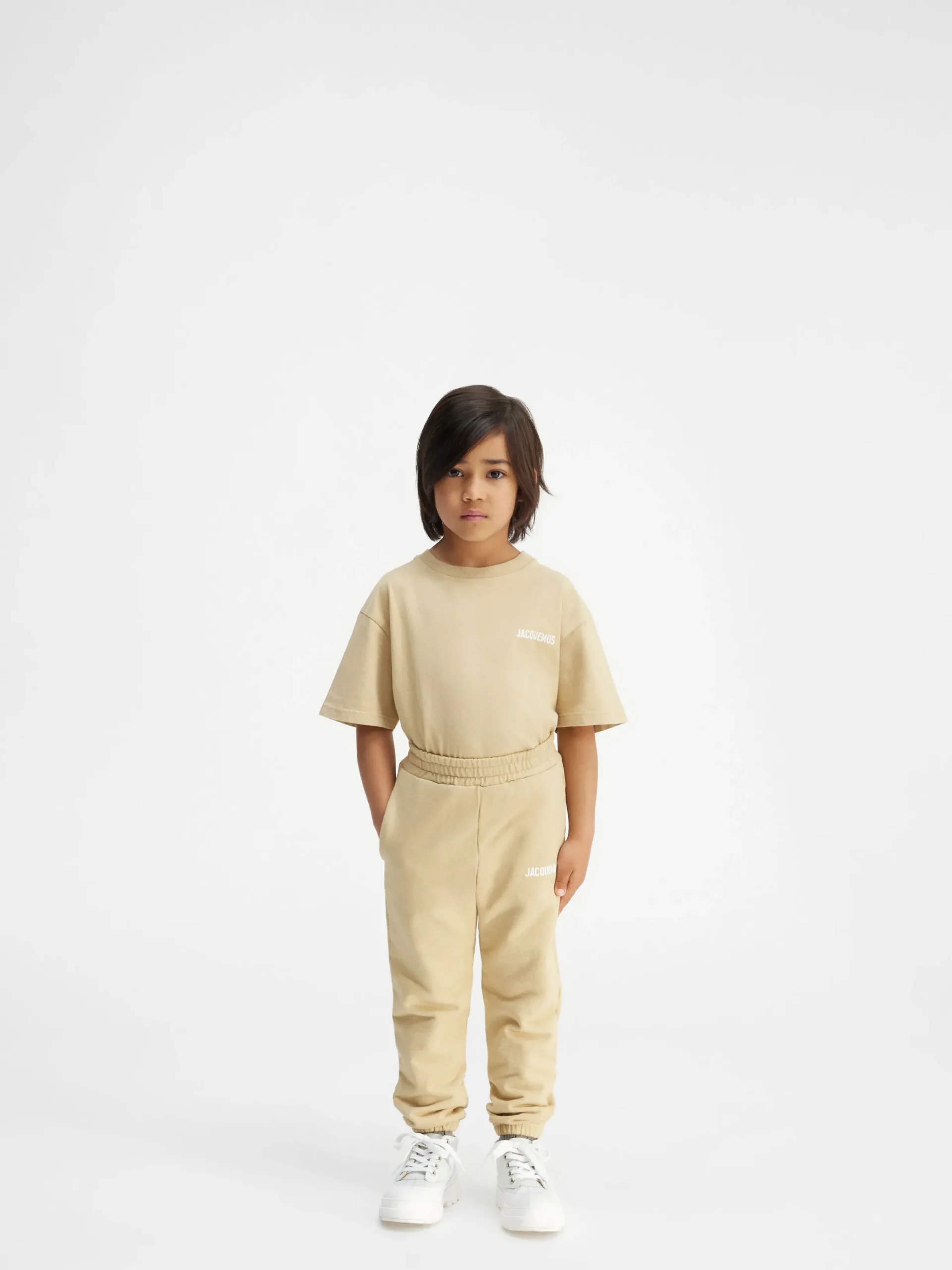 Clearance Jacquemus De trainingsbroek voor kinderen DarkBeige