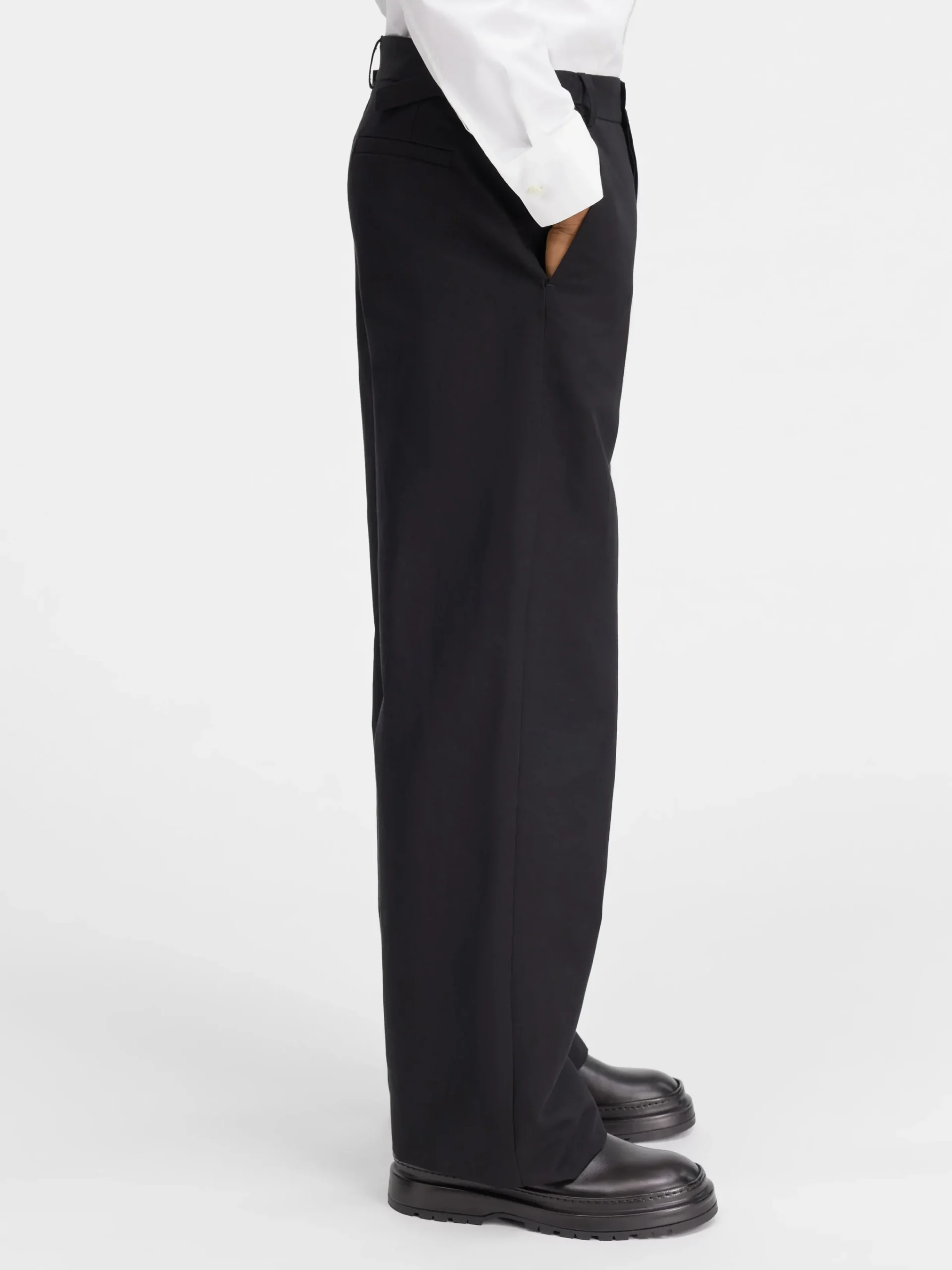 Clearance Jacquemus De Jean broek Black