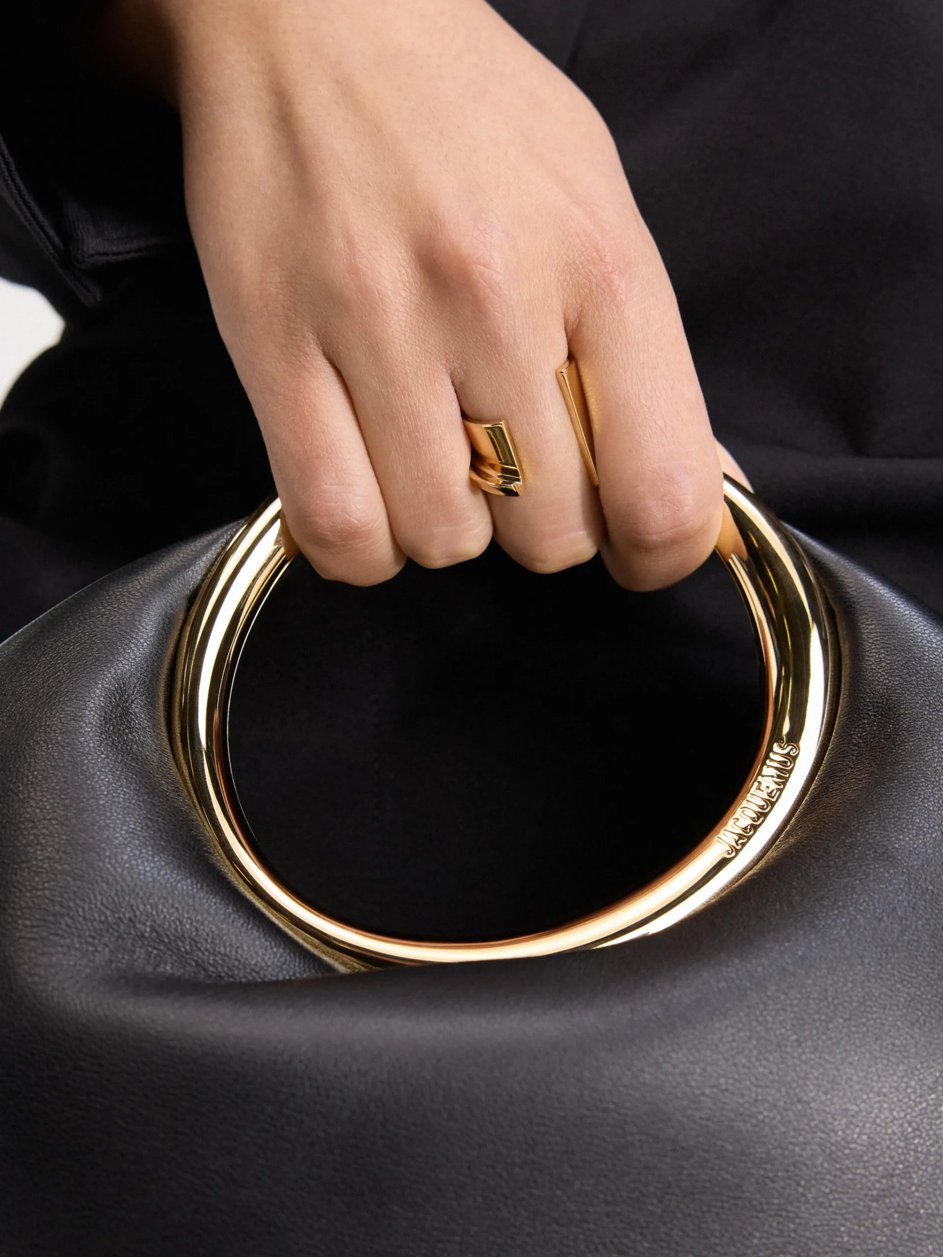 Best Jacquemus De J ring LightGold