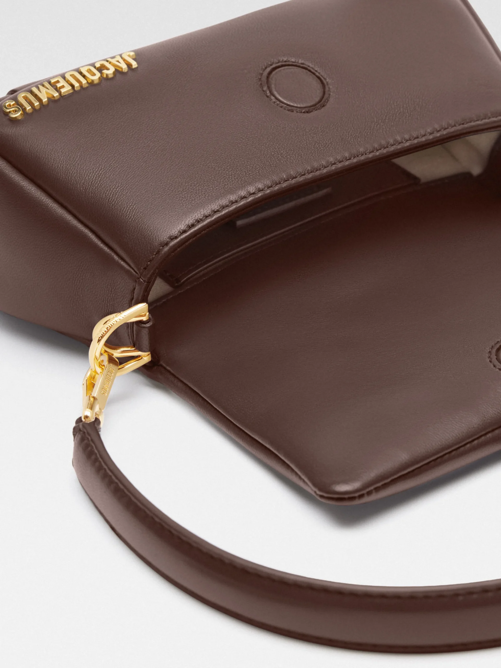 Fashion Jacquemus De kleine Bambimou MediumBrown