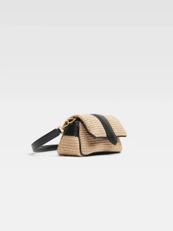 Discount Jacquemus De kleine Bambimou Ivory/Black