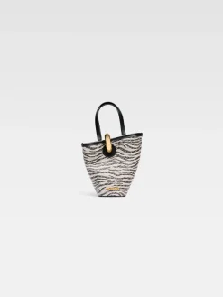 Online Jacquemus De kleine Bambola Black&WhiteZebra