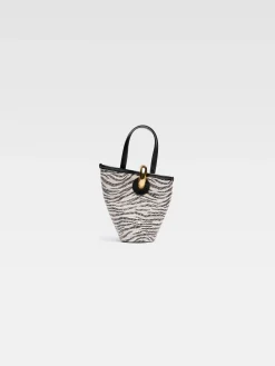 Online Jacquemus De kleine Bambola Black&WhiteZebra