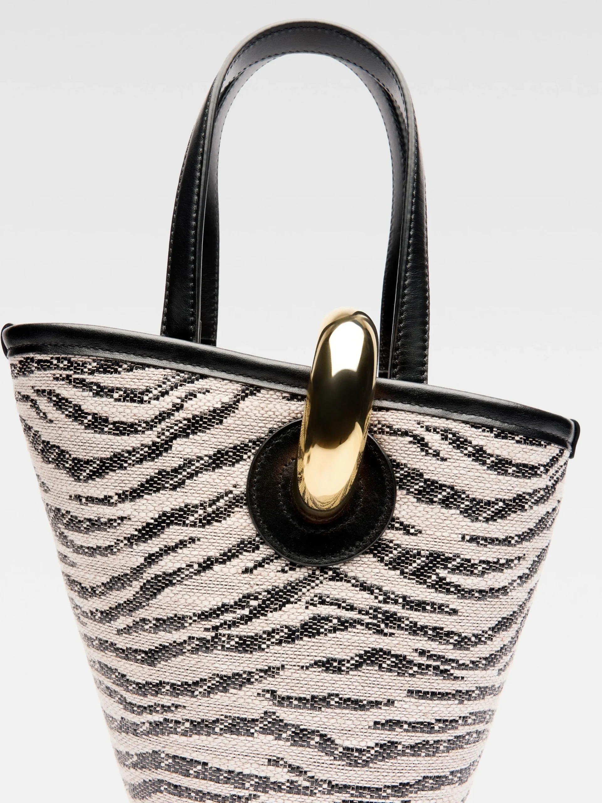 Online Jacquemus De kleine Bambola Black&WhiteZebra