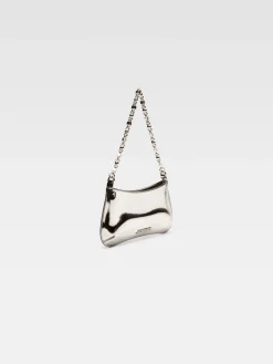 Best Jacquemus De kleine Bisou Chaine Silver