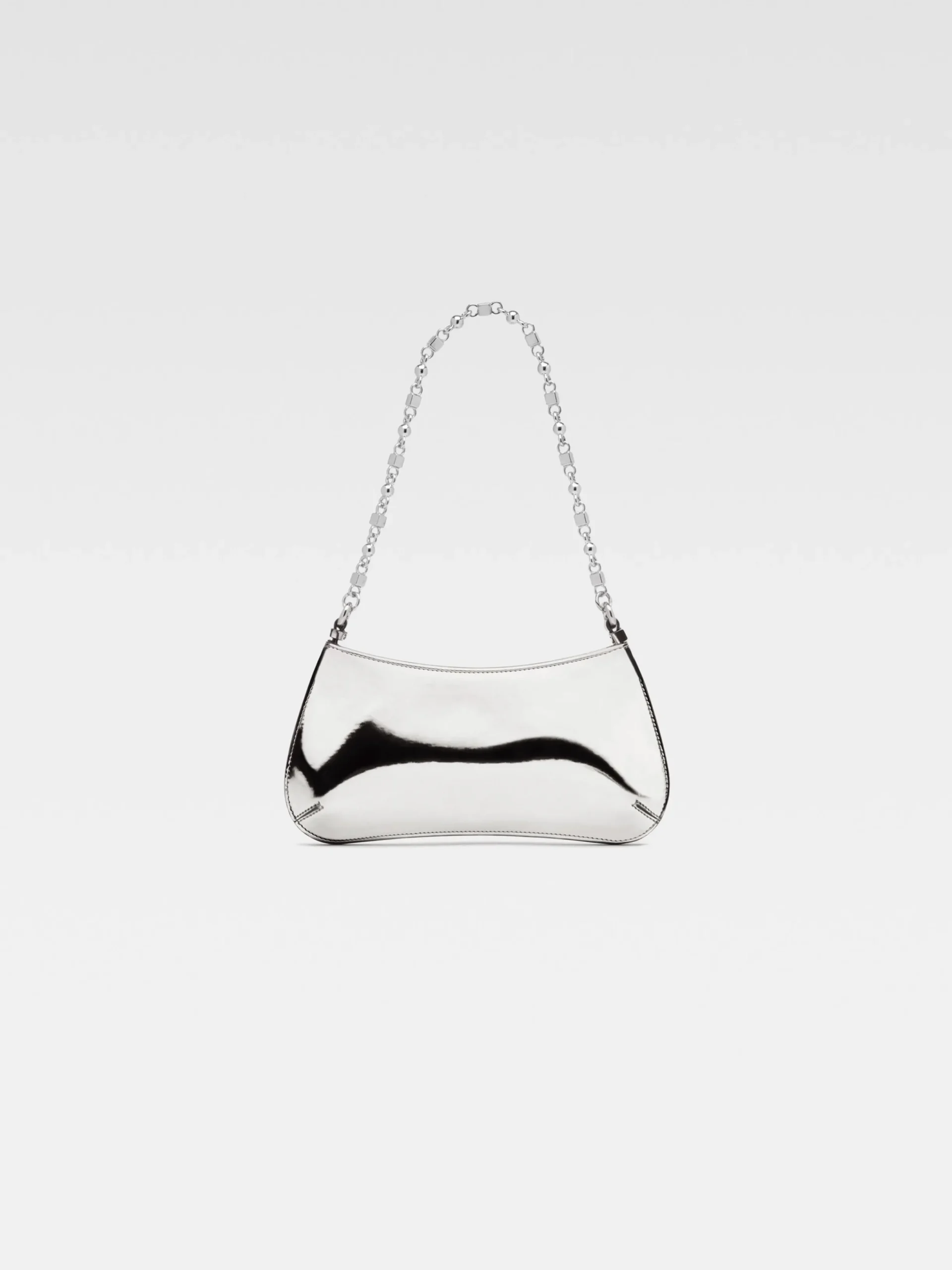 Best Jacquemus De kleine Bisou Chaine Silver