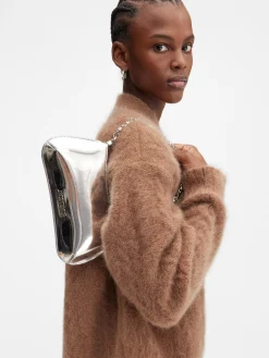 Best Jacquemus De kleine Bisou Chaine Silver