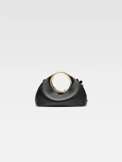 Hot Jacquemus De kleine geborduurde Calino Black
