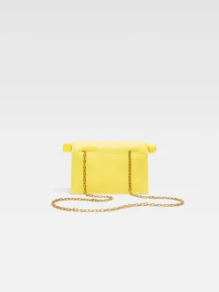 Discount Jacquemus De kleine Rond Carré clutch Yellow