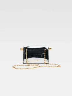 Fashion Jacquemus De kleine Rond Carré-clutch Silver