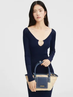 New Jacquemus De kleine Soli mand DarkNavy