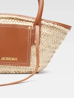 Online Jacquemus De kleine Soli mand LightBrown