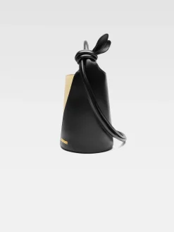 New Jacquemus De kleine Tourni PaleYellowBlack