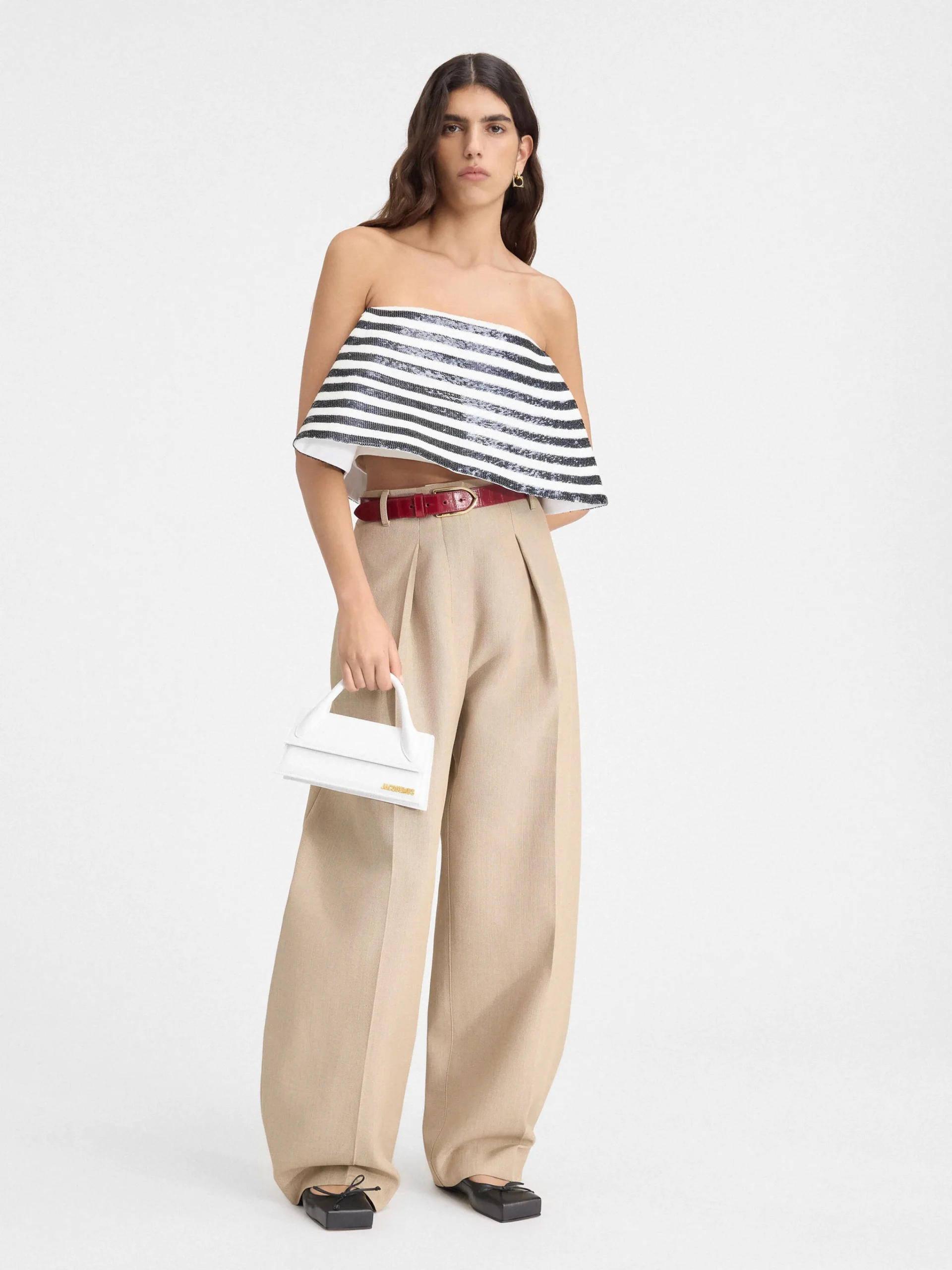 Sale Jacquemus De lange Chiquito White