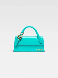 Outlet Jacquemus De lange Chiquito met gesp Turquoise