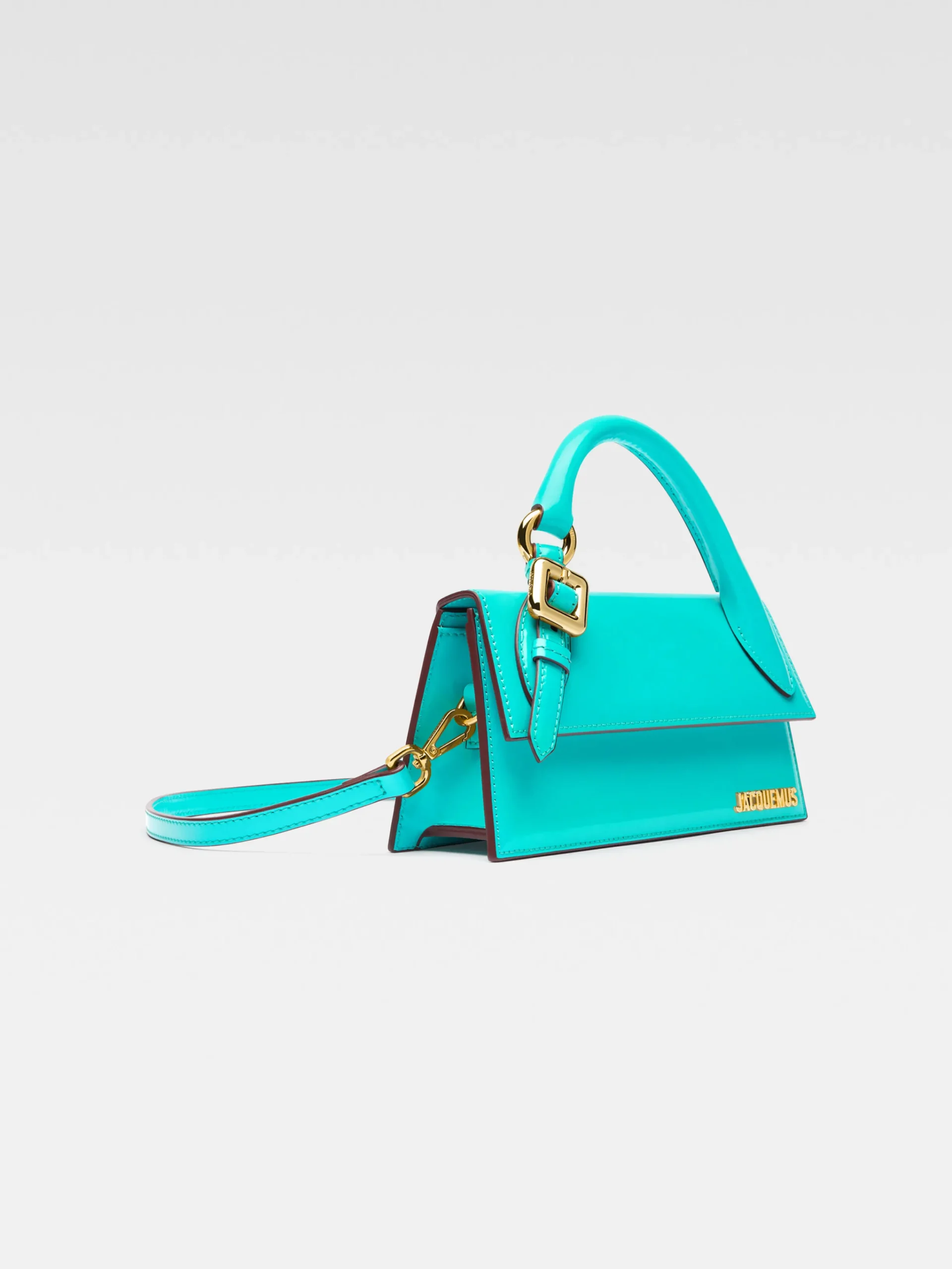 Outlet Jacquemus De lange Chiquito met gesp Turquoise