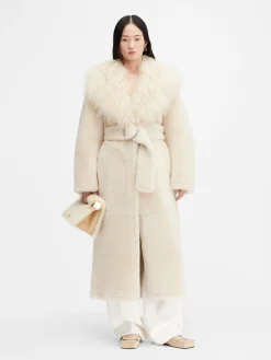 New Jacquemus De lange jas van Pilou Off-White