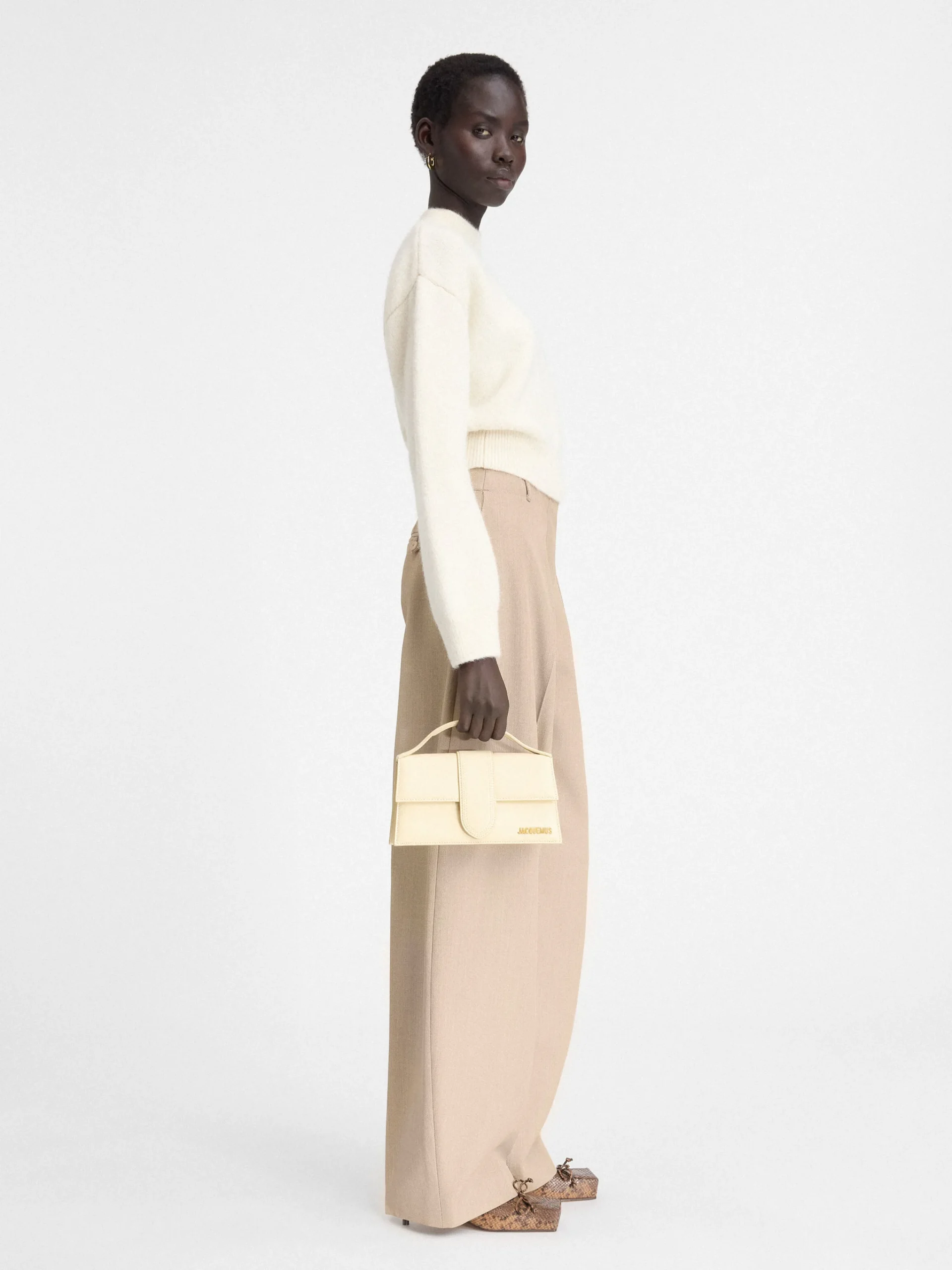 Sale Jacquemus De large Bambino Ivory