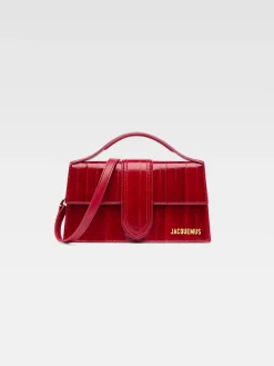 Fashion Jacquemus De large Bambino DarkRed