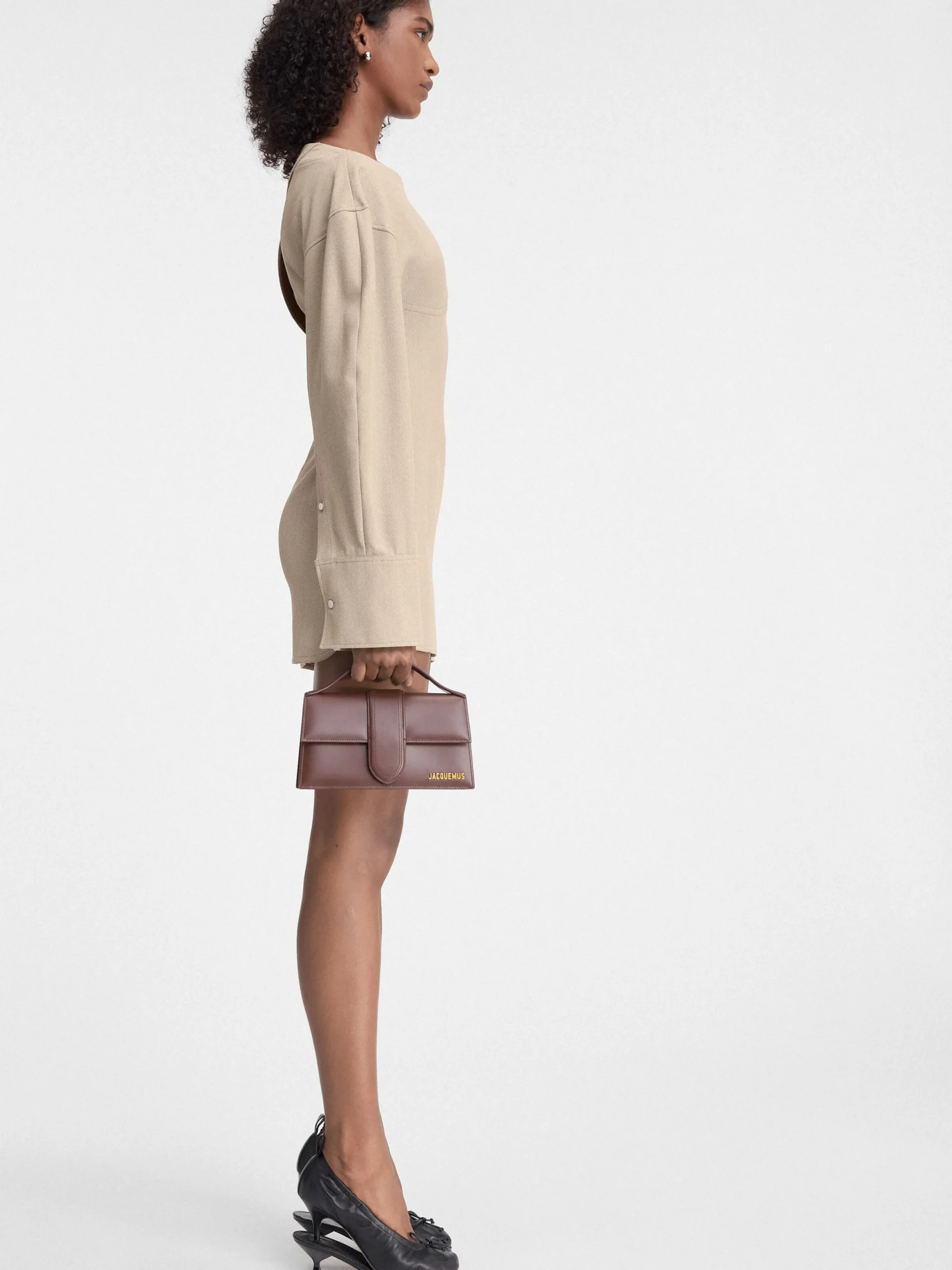 Online Jacquemus De large Bambino Brown