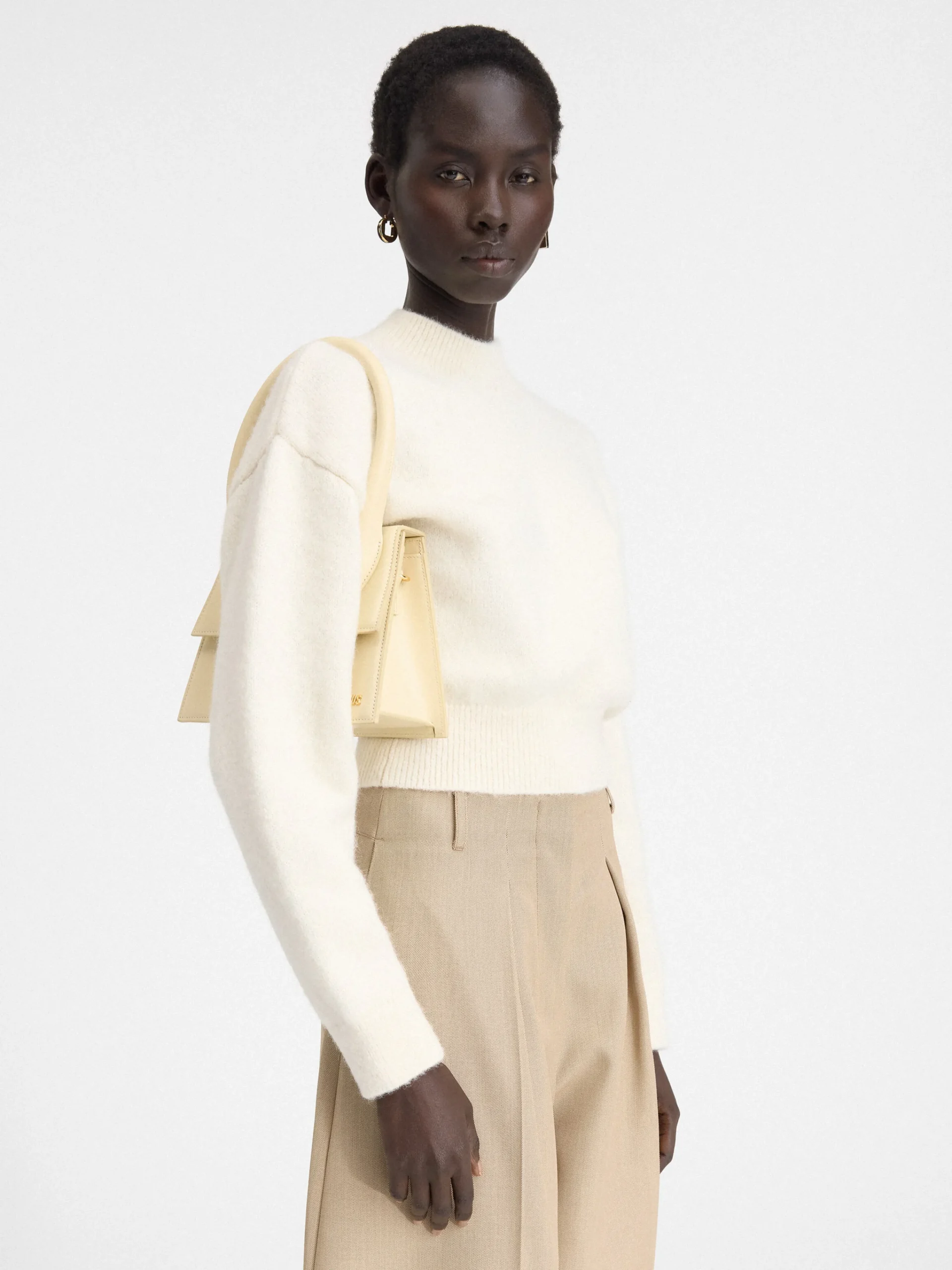 New Jacquemus De large Chiquito Ivory