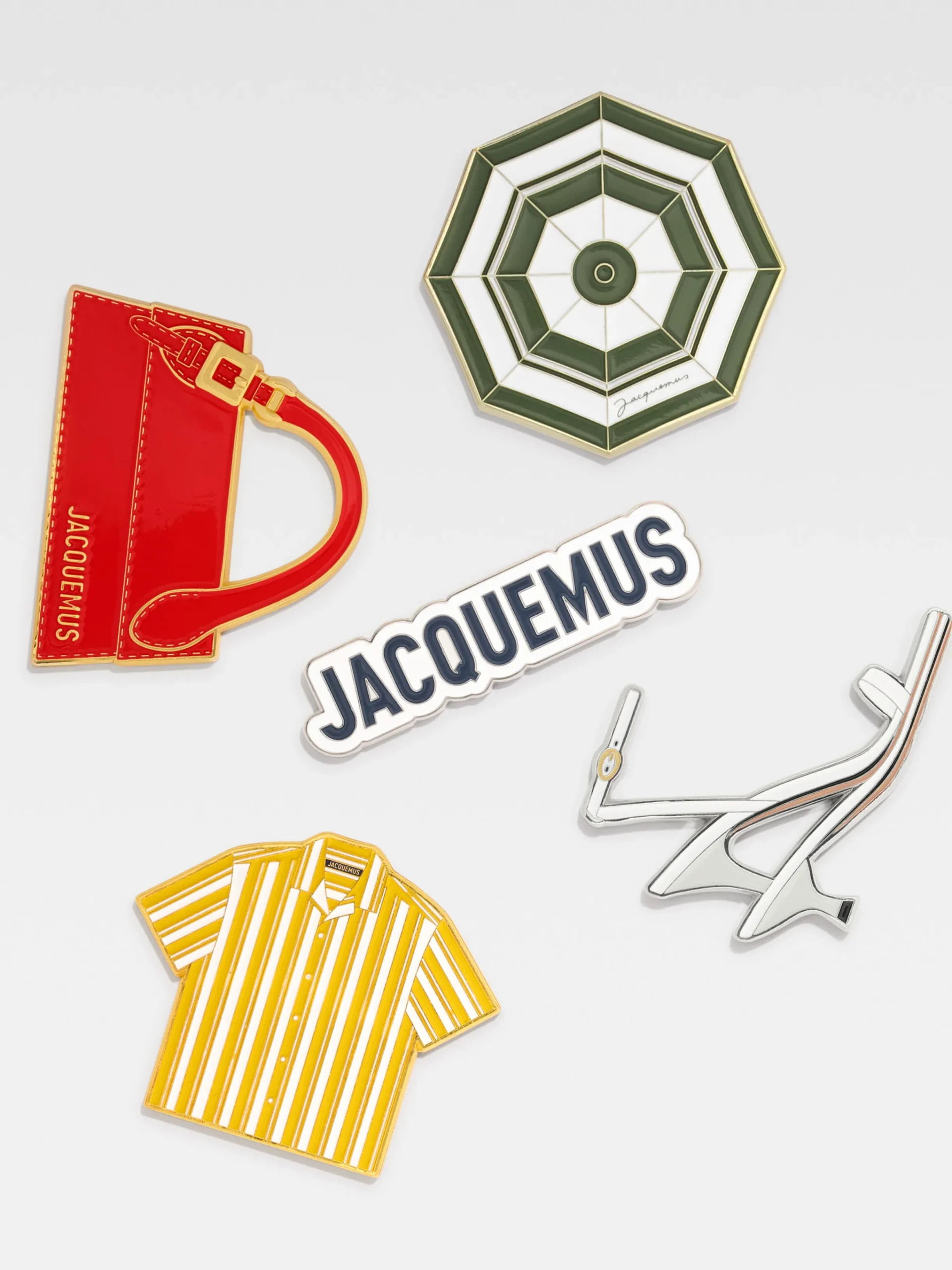 Fashion Jacquemus De magneten Multi-White