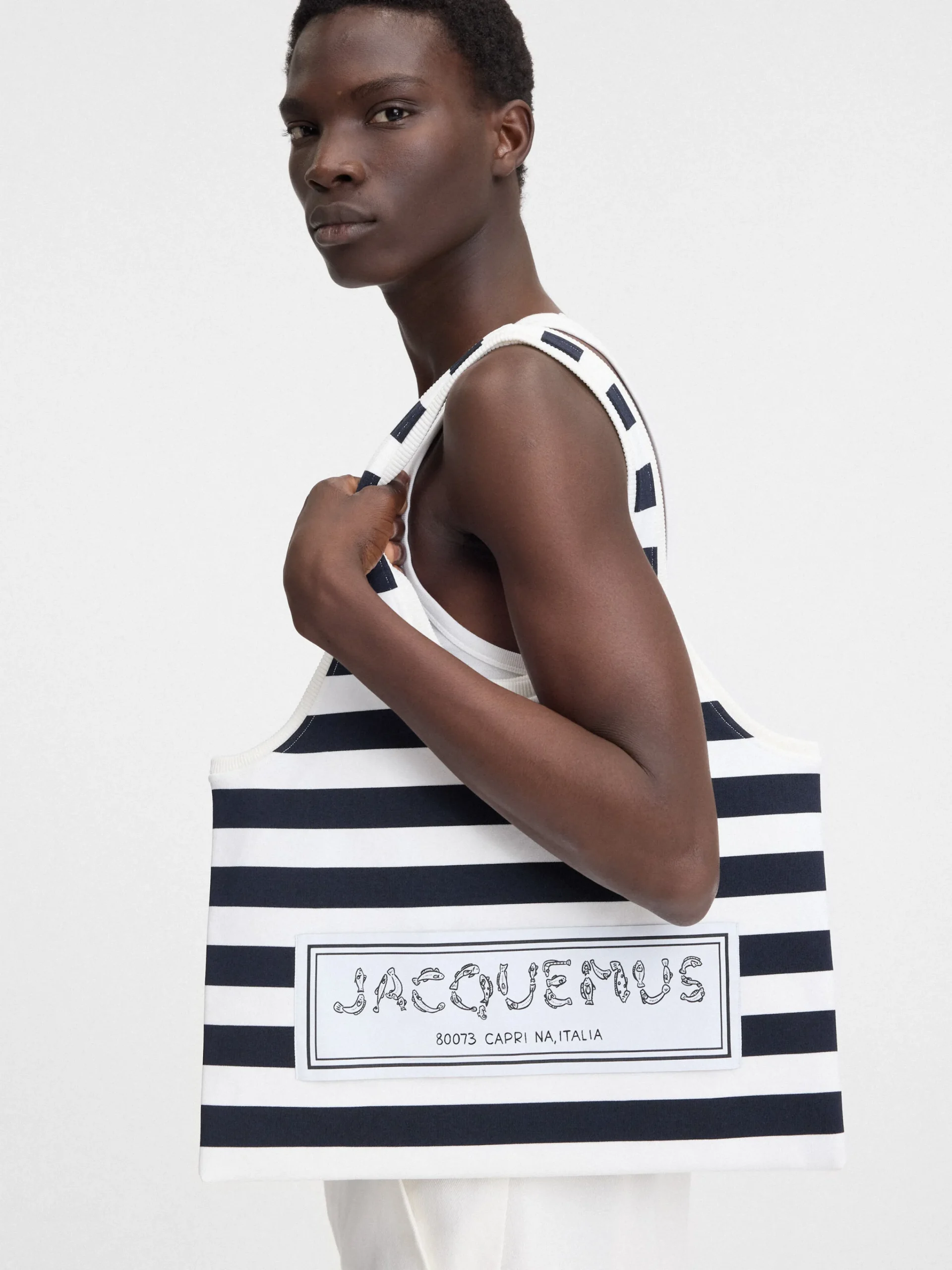 Outlet Jacquemus De Marcel tas Multi-Navy