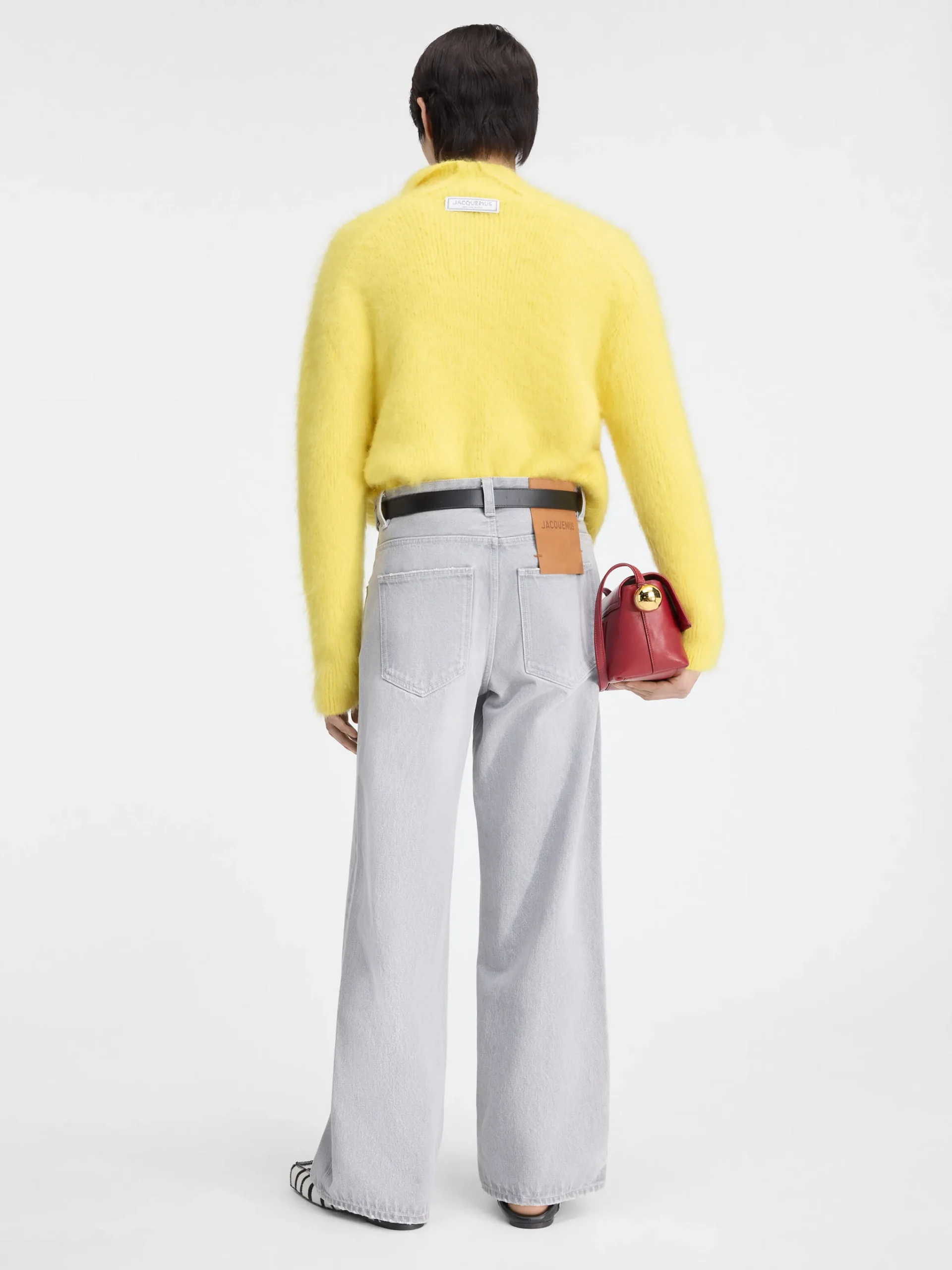 New Jacquemus De Marina trui Yellow