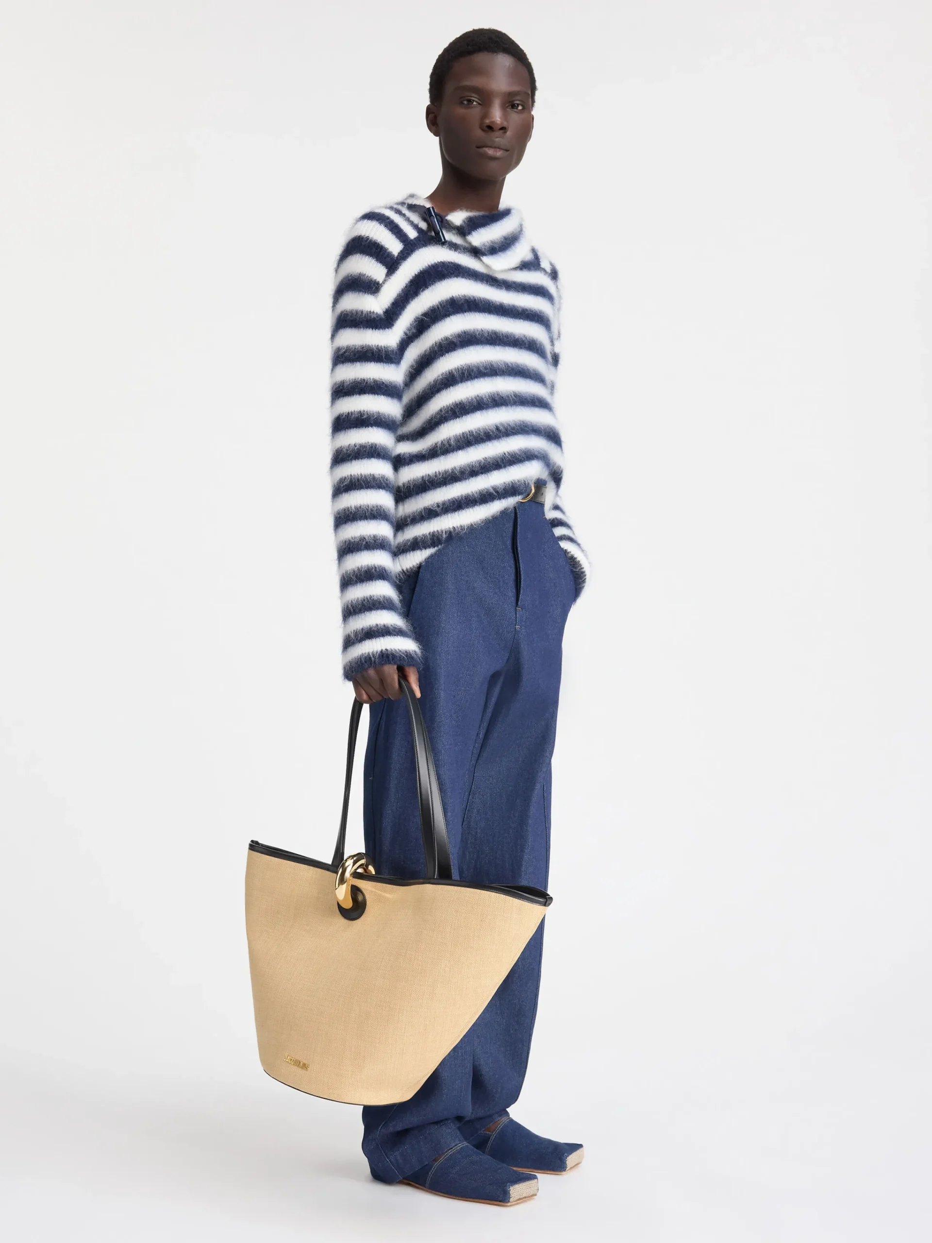 Fashion Jacquemus De Marina trui Multi-Navy