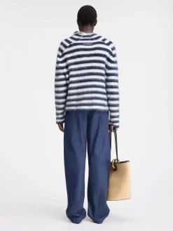 Fashion Jacquemus De Marina trui Multi-Navy