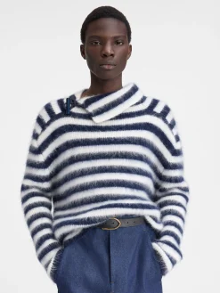 Fashion Jacquemus De Marina trui Multi-Navy