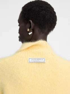 New Jacquemus De Marina trui LightYellow