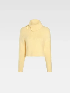 New Jacquemus De Marina trui LightYellow