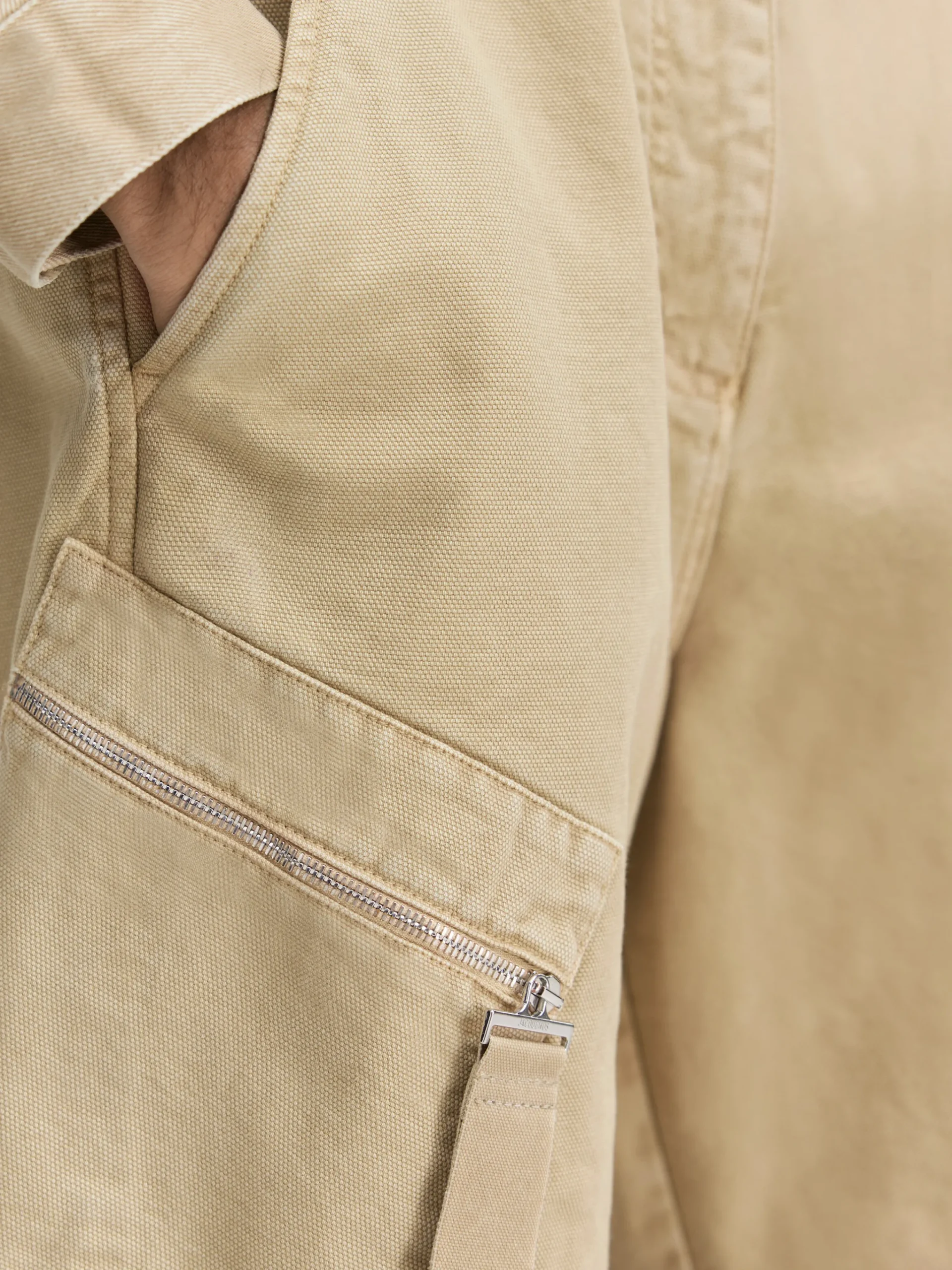 New Jacquemus De Marrone korte broek Beige